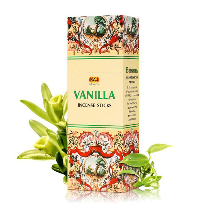 Candle Supplies India - 6 Küçük Kutular Hindistan Tütsü Vanilya