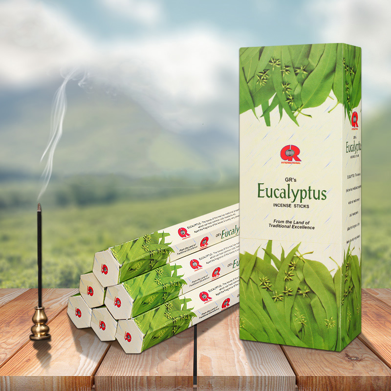 Candle Supplies India - Hindistan Tütsüsü Okaliptüs Aromalı Tütsü Çubuğu
