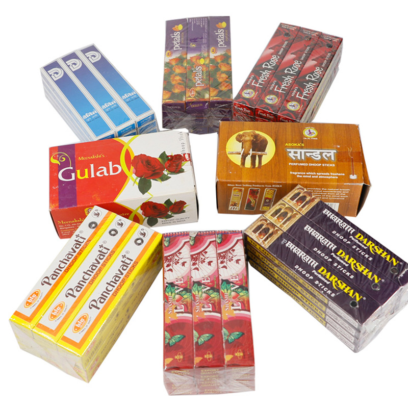 Candle Supplies India - 12 küçük kutular Darshan hindistan tütsü
