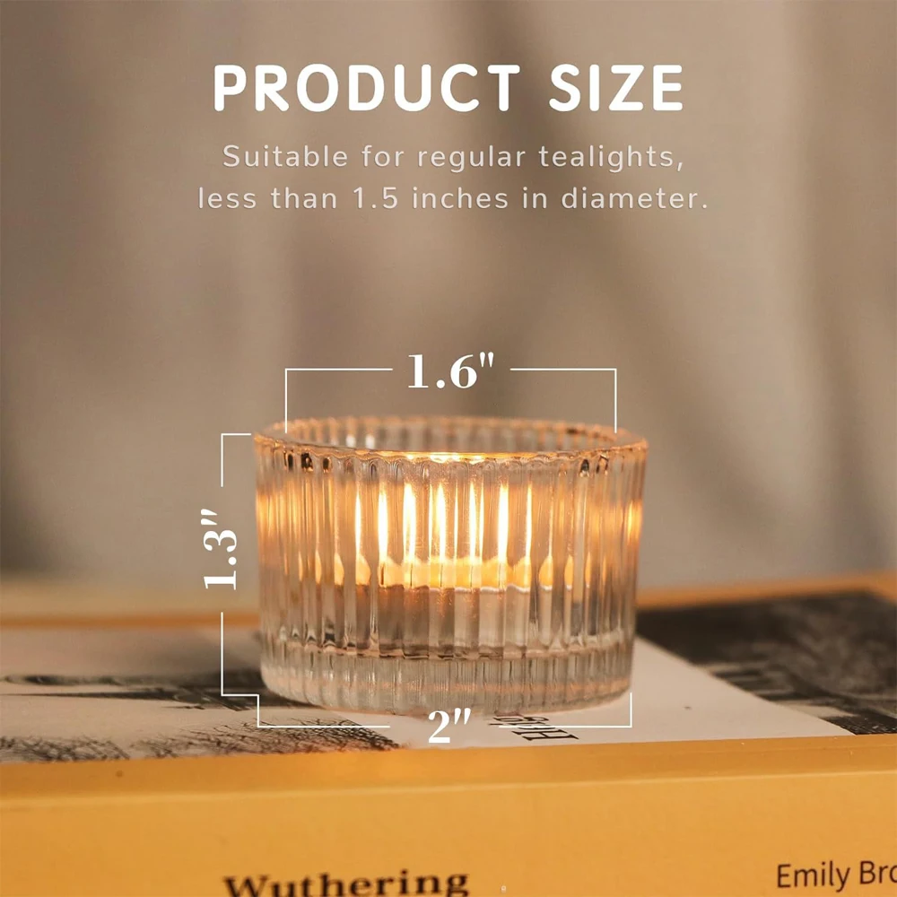 6/12 adet Şeffaf Tealight Muml - Candle Glass Supplies incelemesi ve fiyatı
