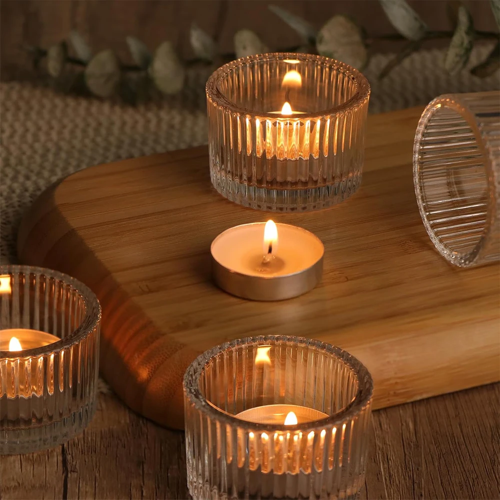 6/12 adet Şeffaf Tealight Muml - Candle Glass Supplies incelemesi ve fiyatı