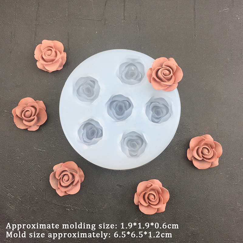 3D gül çiçek şekli yaprak sili - Candle Making Supplies Online incelemesi ve fiyatı
