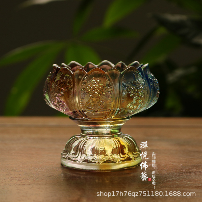 Cam Zenginlik Lotus Sekiz Şans - Candle Glass Supplies incelemesi ve fiyatı