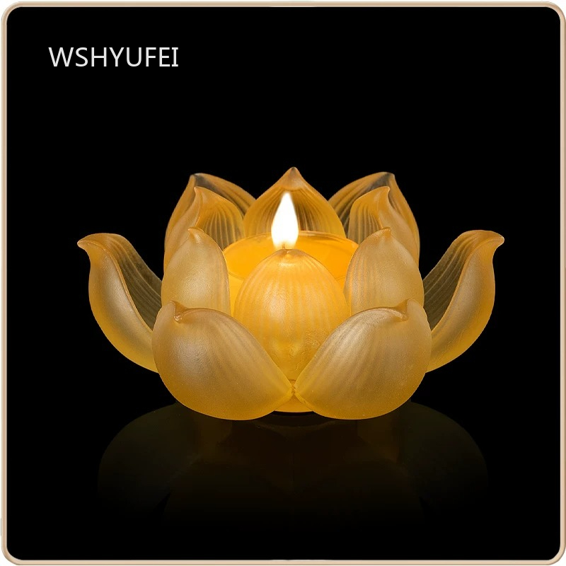 Cam Lotus Şamdan Ev Tipi Terey - Candle Glass Supplies incelemesi ve fiyatı