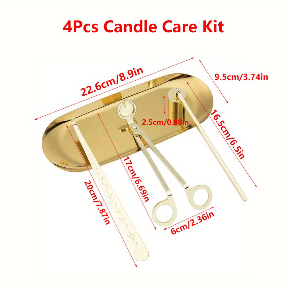 4 adet/takım Lüks Mum Bakım Se - Candle Making Supplies Online incelemesi ve fiyatı