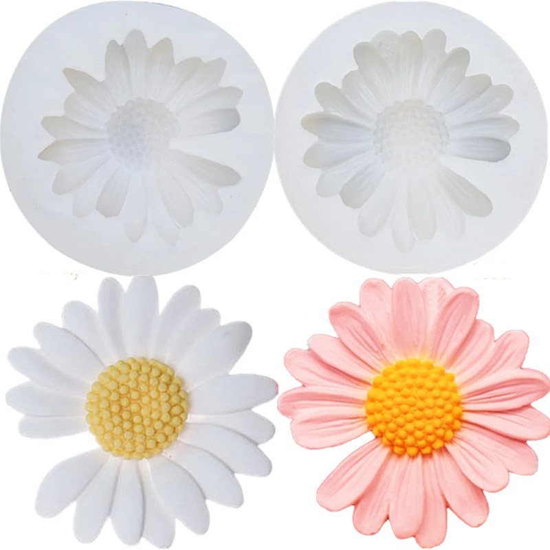 3D papatya çiçek kalıp güneş s - Candle Making Supplies Online incelemesi ve fiyatı