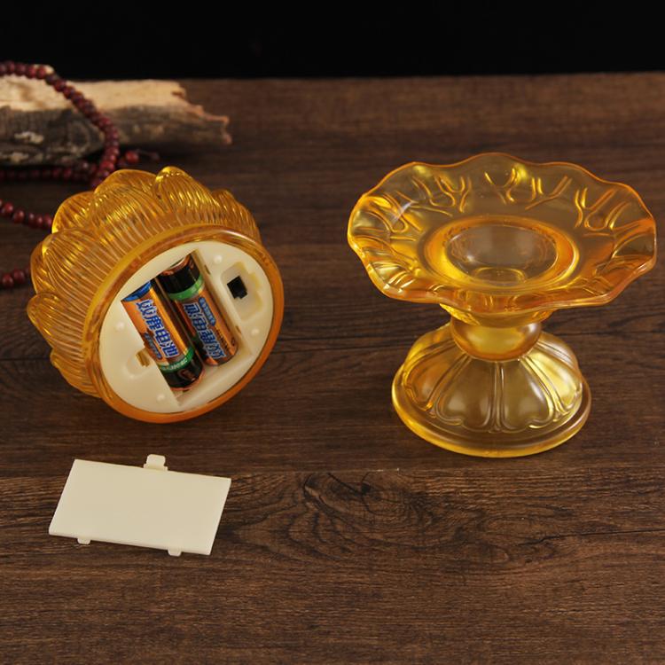 Pille Çalışan Renkli Cam LED L - Candle Glass Supplies incelemesi ve fiyatı
